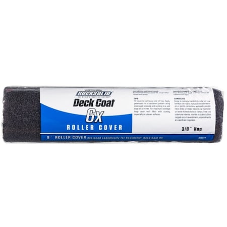 Rocksolid 9 IN Paint Roller Cover, 3/8" Nap 318224